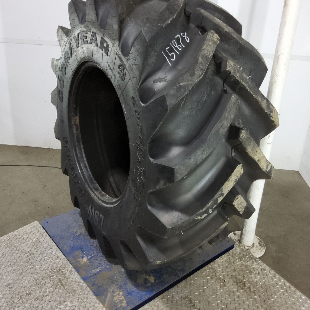 USED LSW710/60R30 Goodyear Farm Super Traction Radial R-1W 177D 99